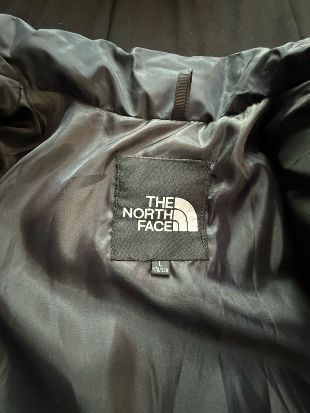 The North Face Blue and Black Puffer Jacket - Picture 4 of 8